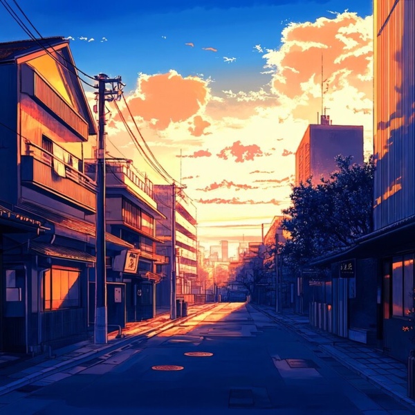 夕暮れ時のジャケット画像