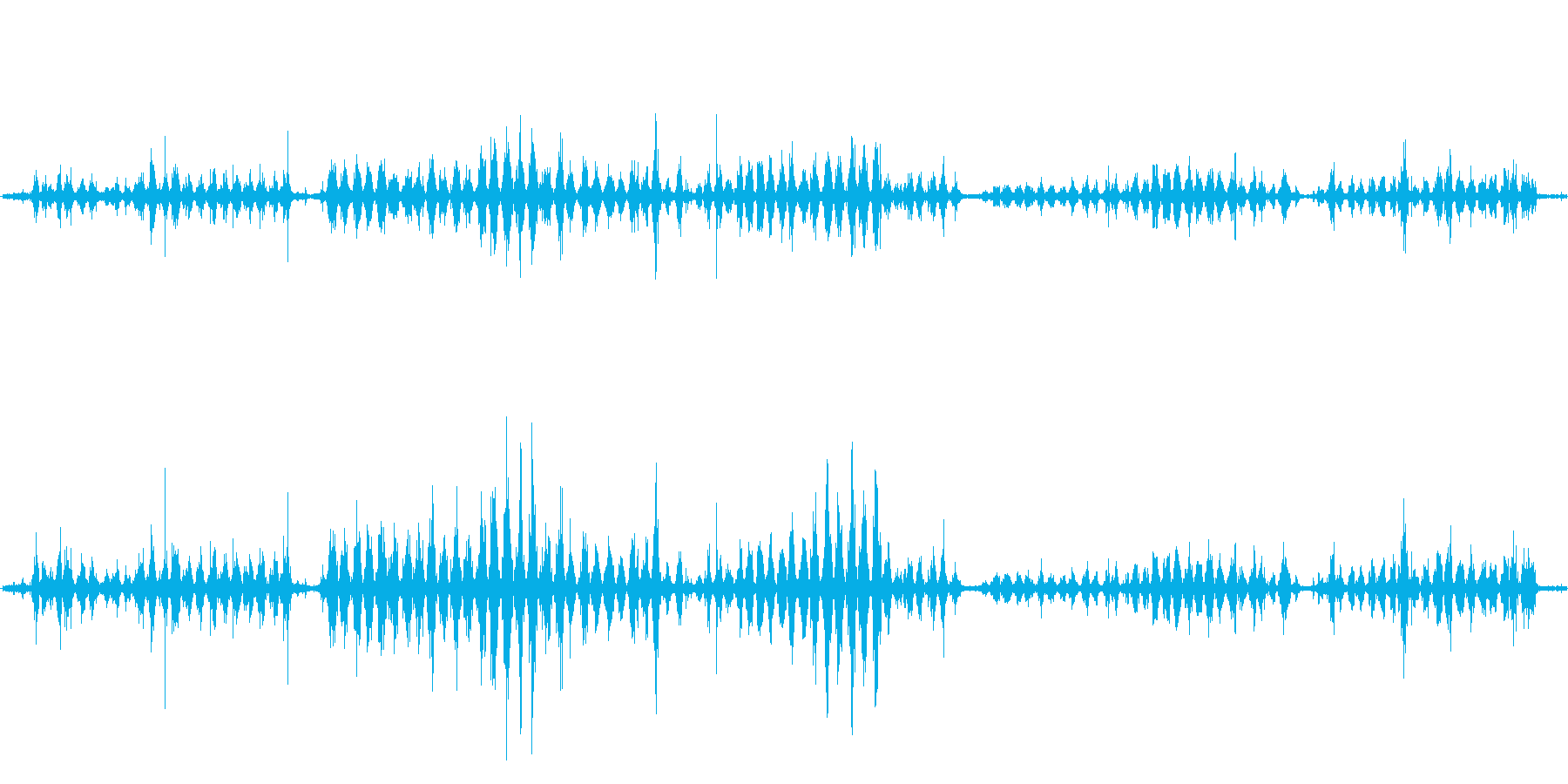 しゃかしゃか。歯磨き、歯を磨く音ですの再生済みの波形