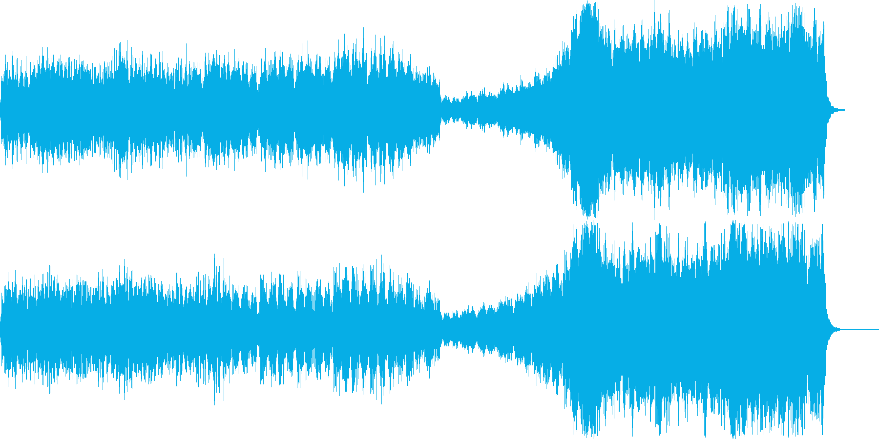 非日常/宇宙的で、運命感のある曲です。…の再生済みの波形