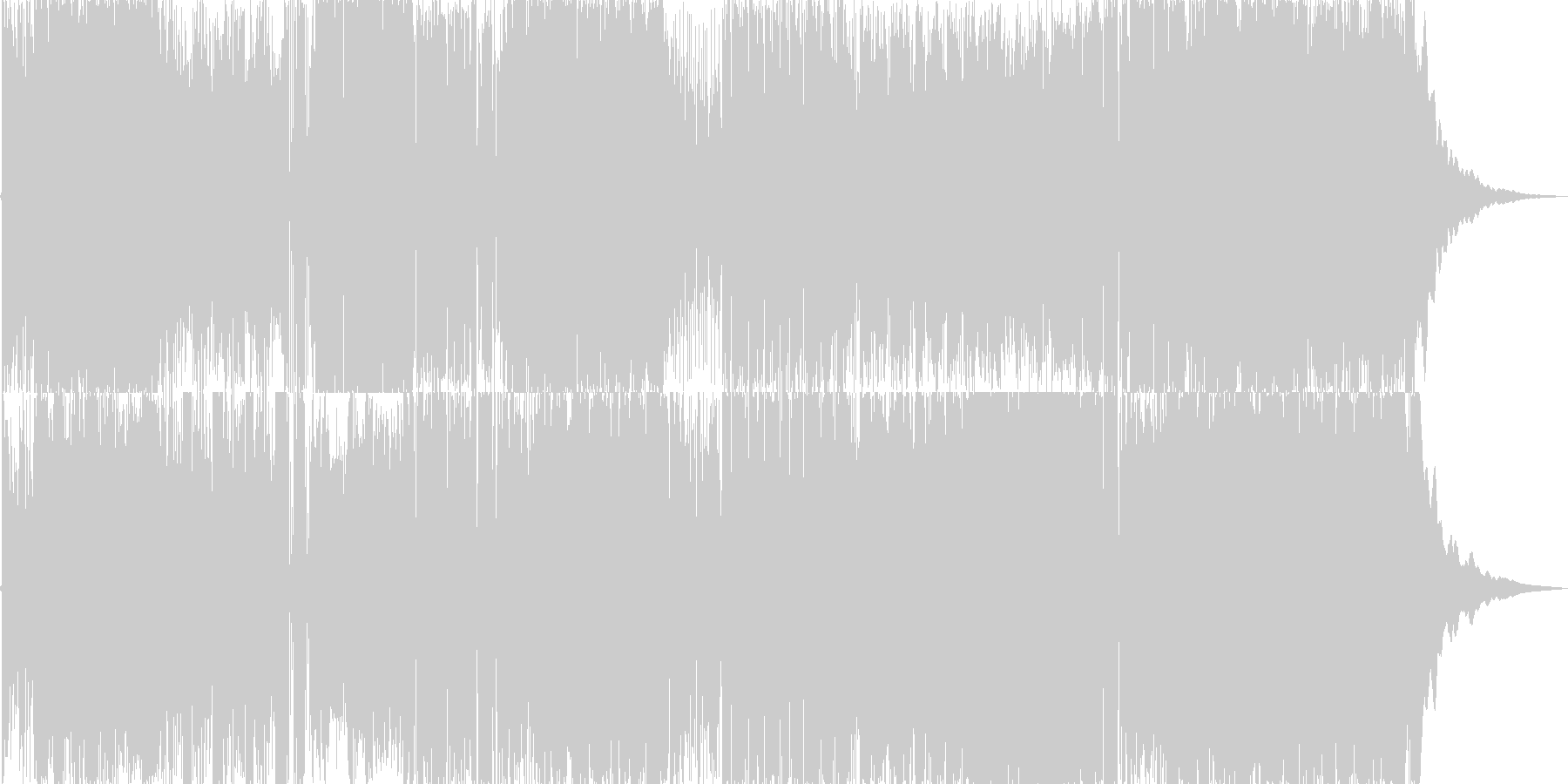 ベース楽曲でインストです。独特な低音な…の未再生の波形