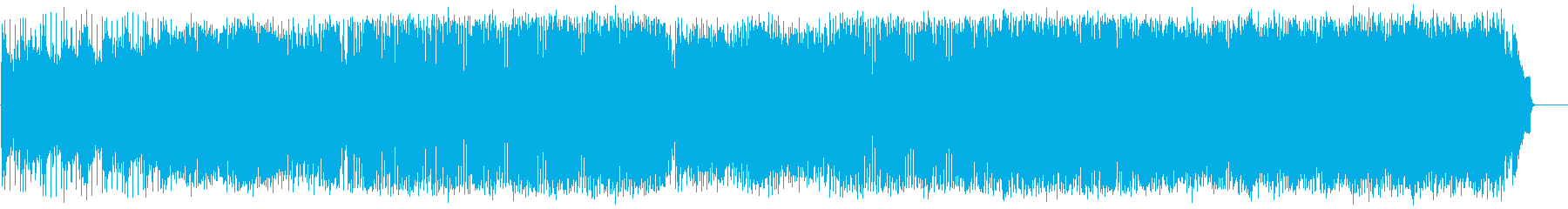 躍動感あふれる元気のいいポップロックの再生済みの波形