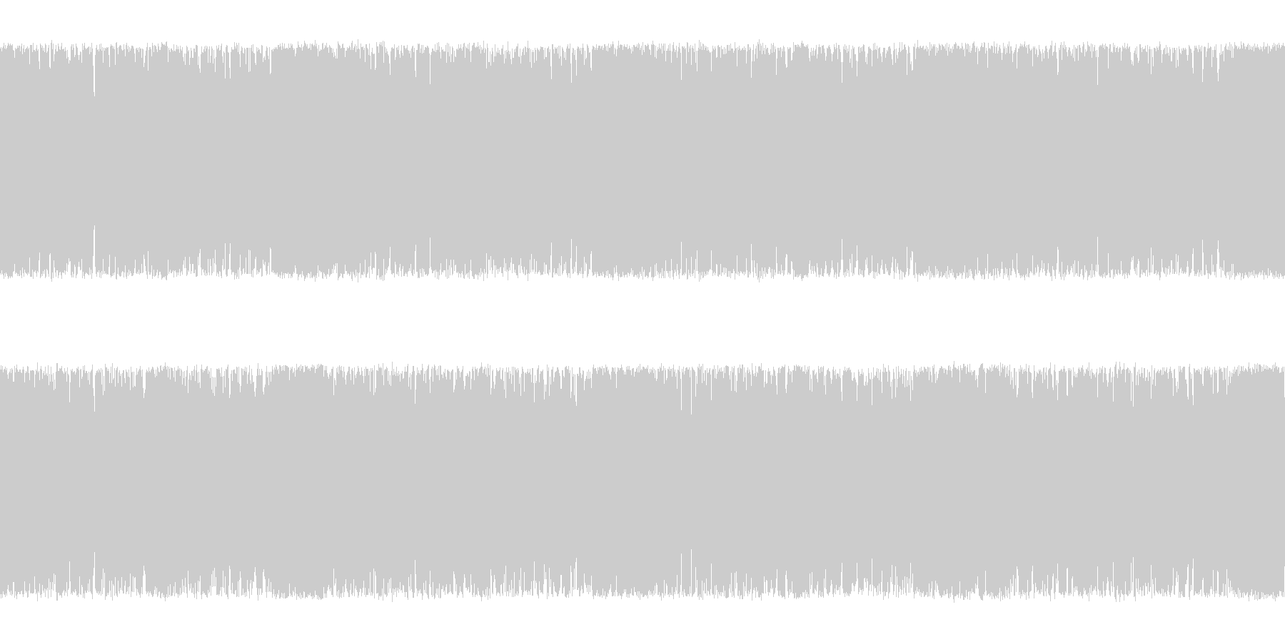 物悲しさ溢れるメタルギター系の曲<短い…の未再生の波形