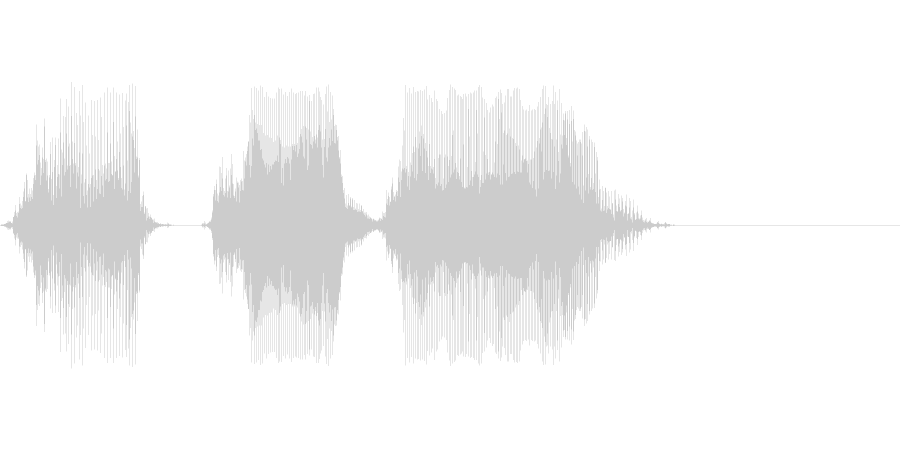 80の未再生の波形
