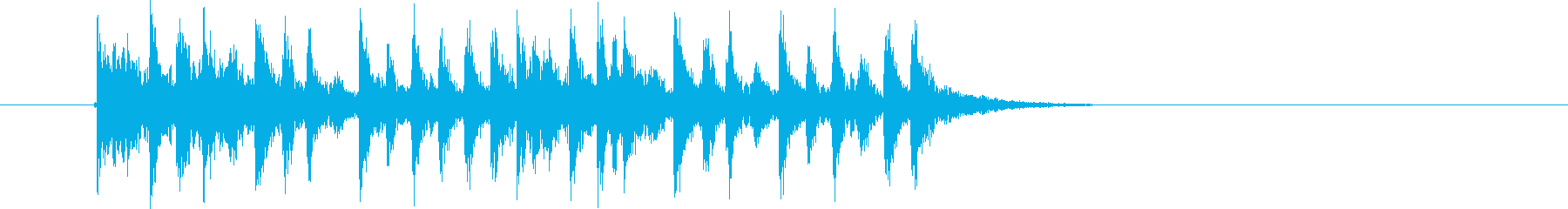 疾走感のあるミステリアスなテクノ音楽の再生済みの波形