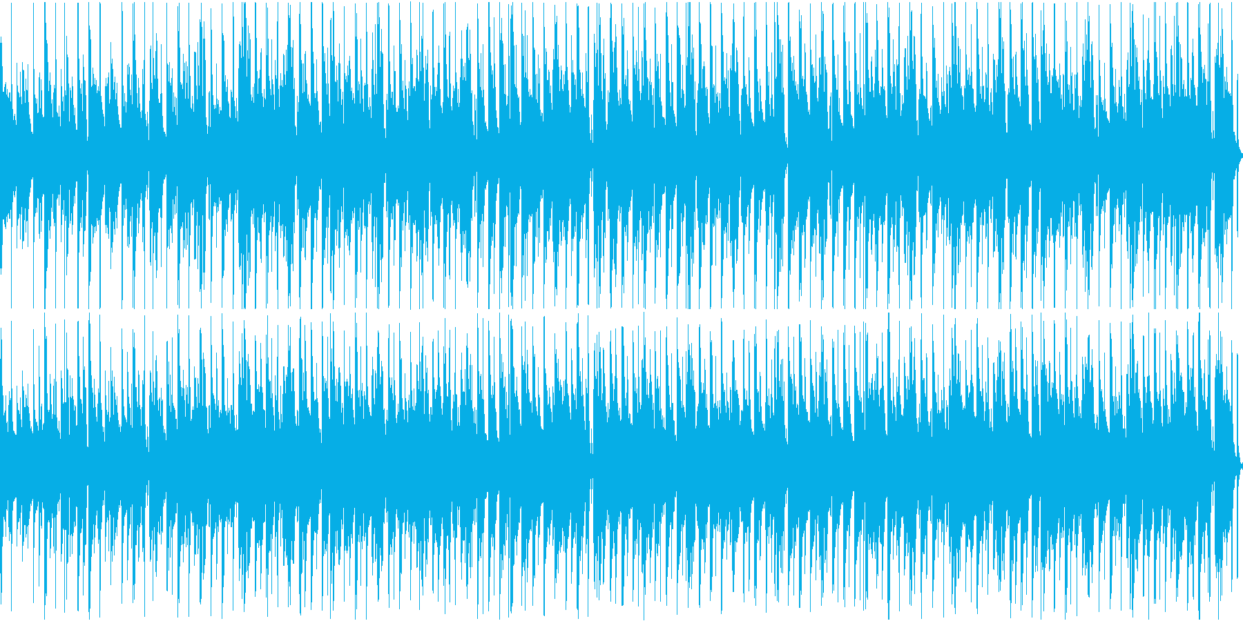 【ループ】温かい気持ちになるほのぼの系のの再生済みの波形