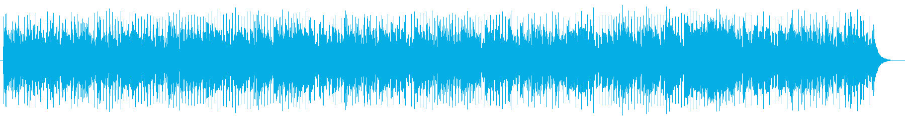 Electric guitar and piano fun pop sound's reproduced waveform
