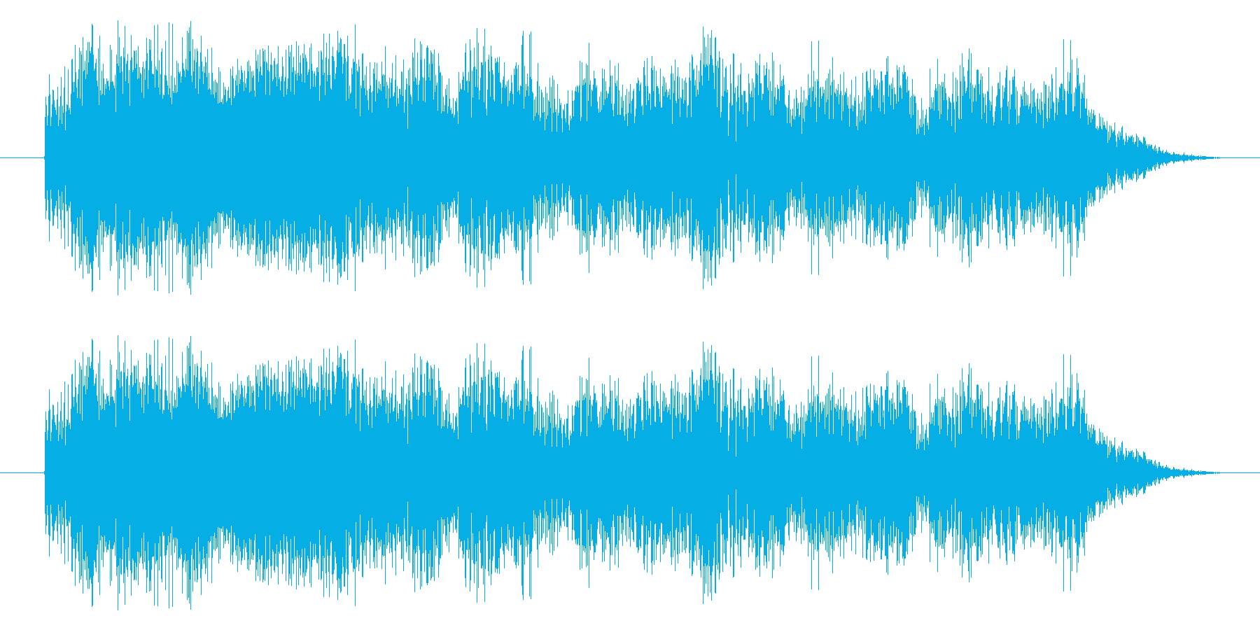トゥィーォーの再生済みの波形