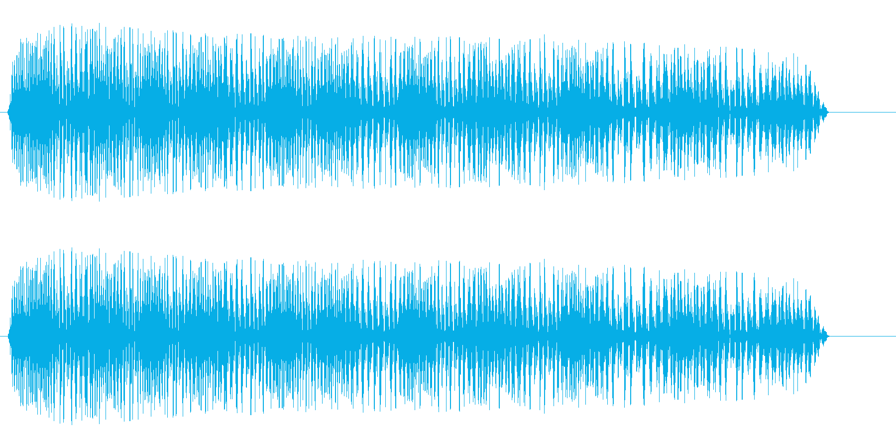 グワワワン(やられた音)の再生済みの波形