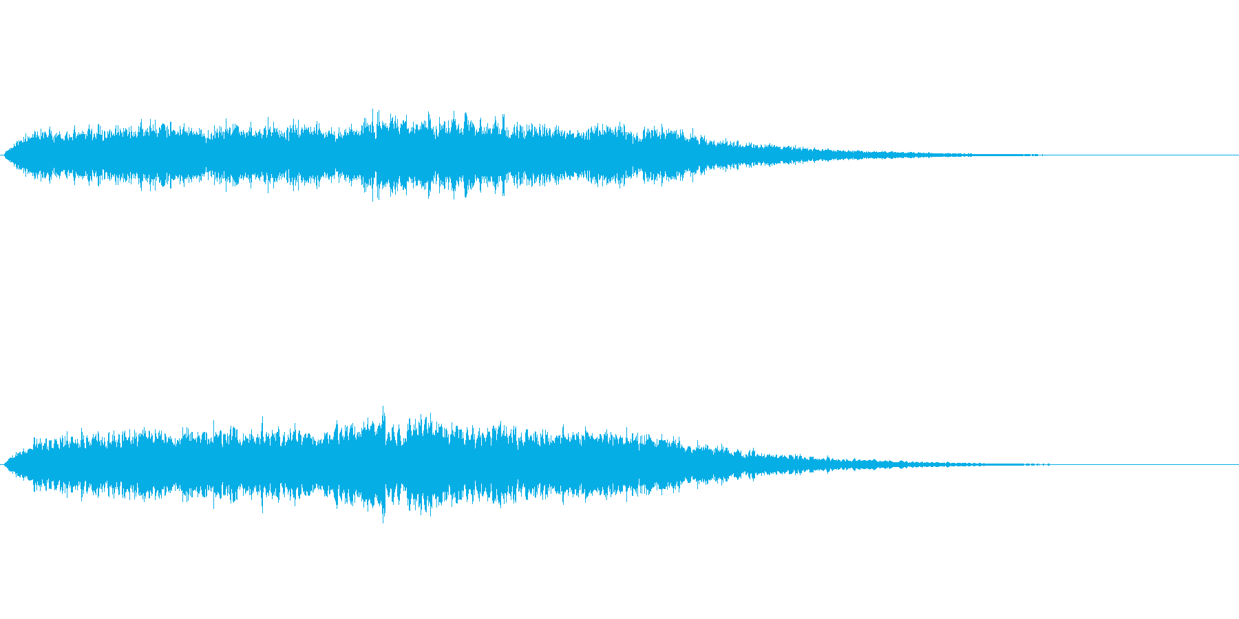 光に包まれたような神秘的な音ですの再生済みの波形
