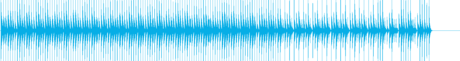 三線を使った淡々としてほのぼのしたBGMの再生済みの波形
