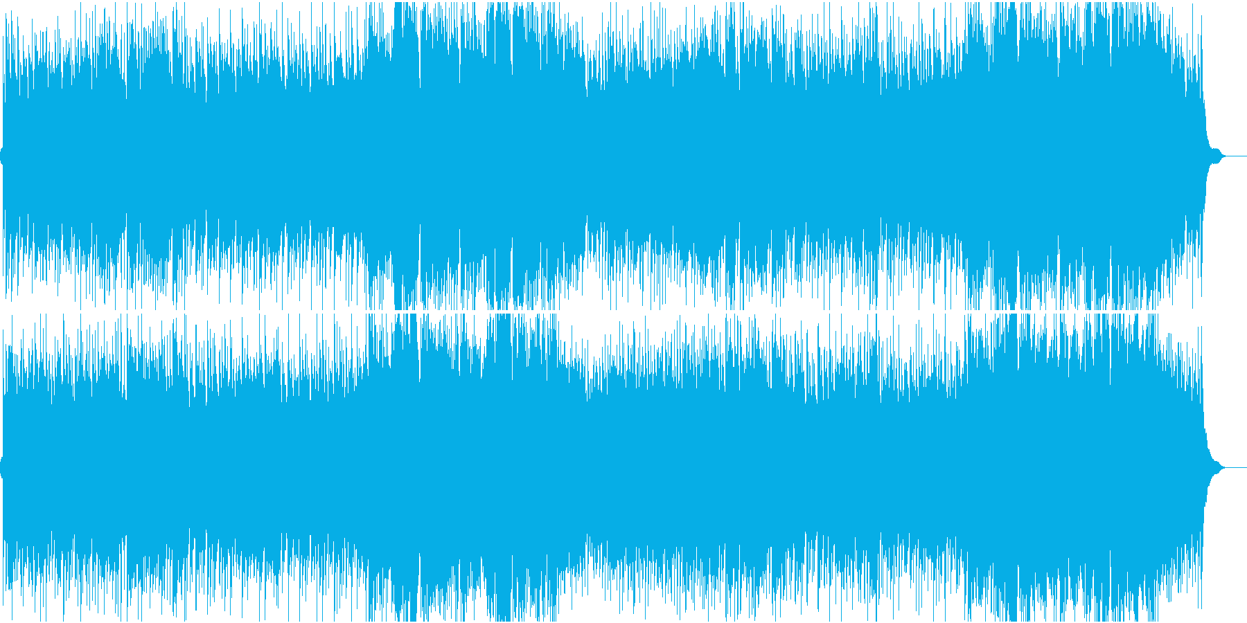 夜の高速のイメージの幻想曲の再生済みの波形