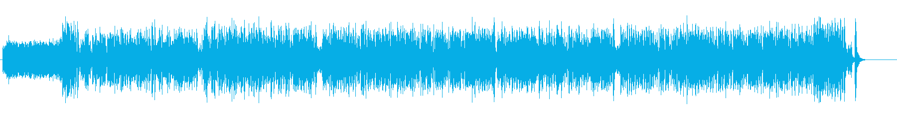 軽快なフラメンコ調ジプシー系ワールド音楽の再生済みの波形