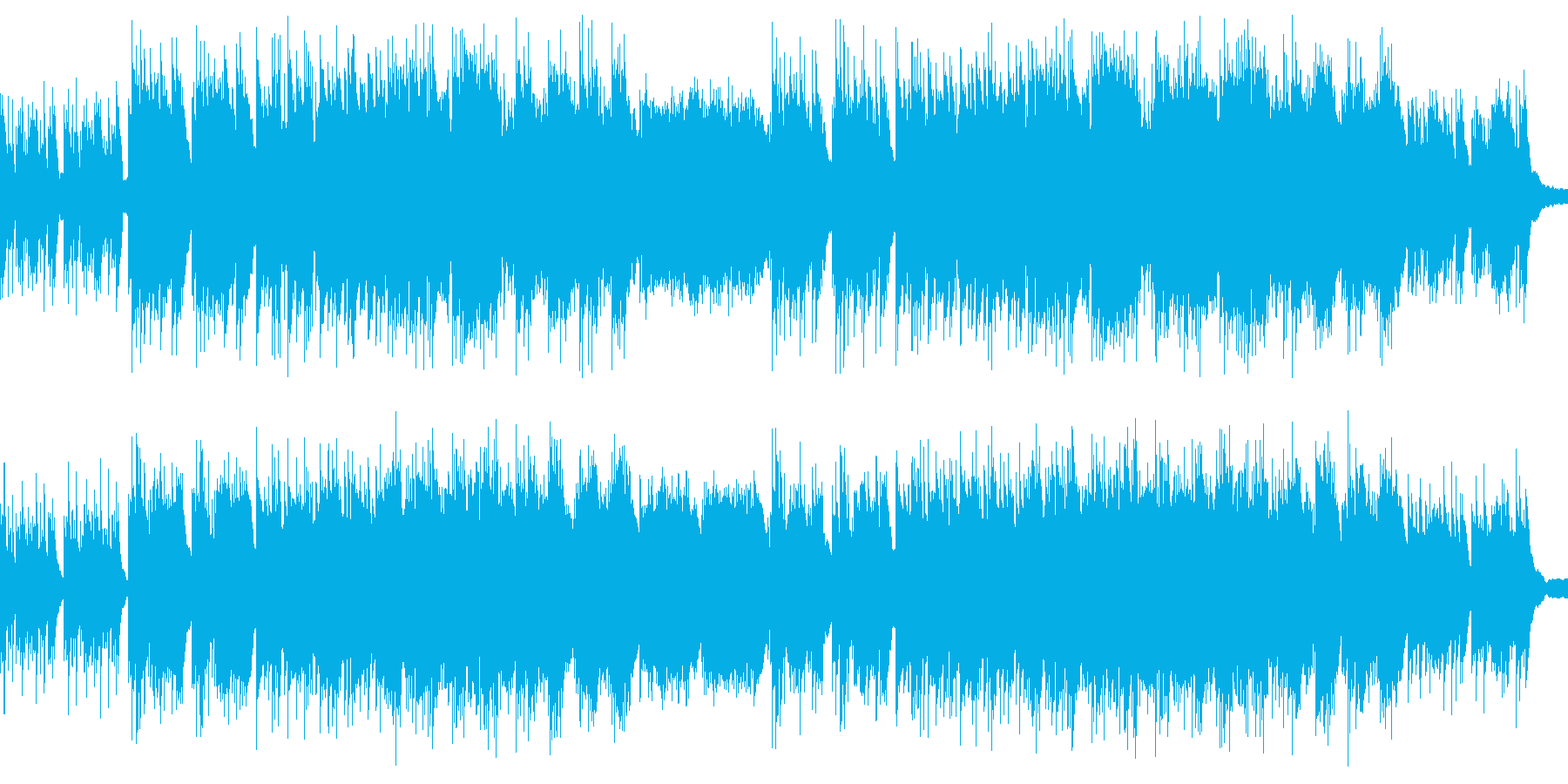 BGM019-02 ピアノ+ギターの穏…の再生済みの波形