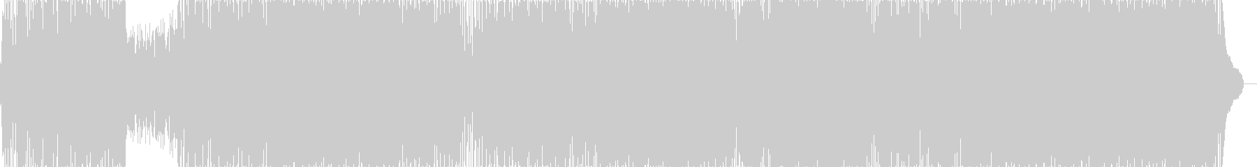 爽やかで疾走感のあるロック生演奏音源。の未再生の波形