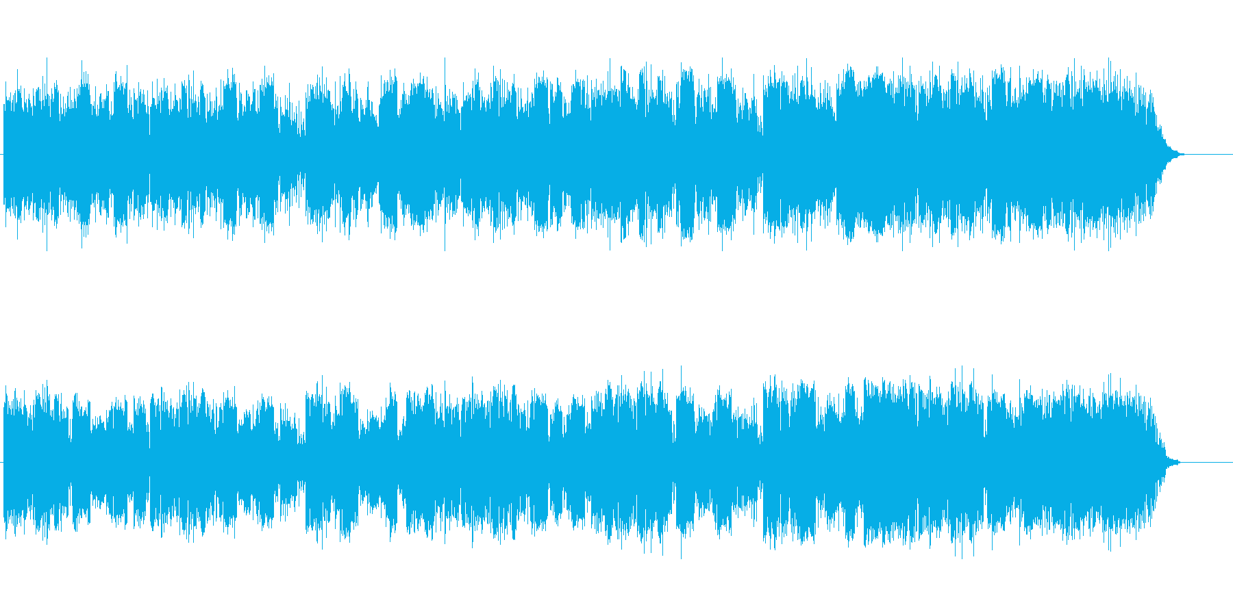 幻想的な北欧フェアリーテイルの曲の再生済みの波形