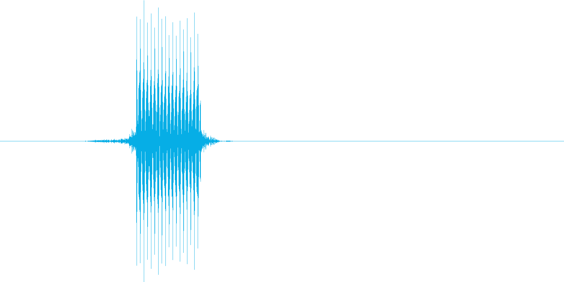 ゲーム(ファミコン風)セレクト音_031の再生済みの波形
