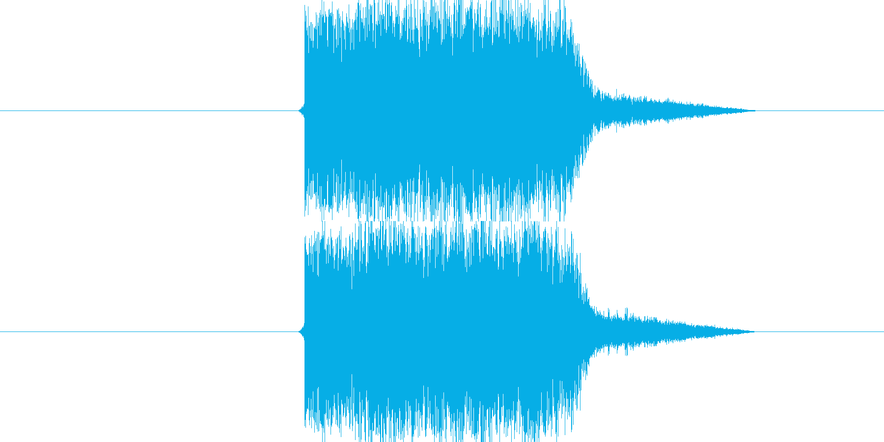 インパクトSEに金属音をMIXしました…の再生済みの波形