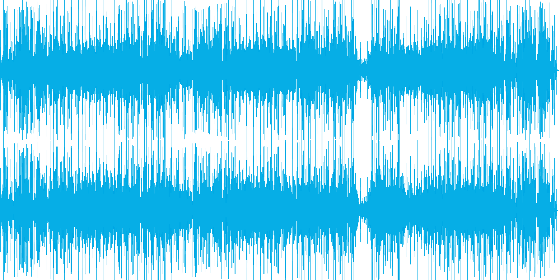 高音質♪和風のJAZZpopなBGMの再生済みの波形