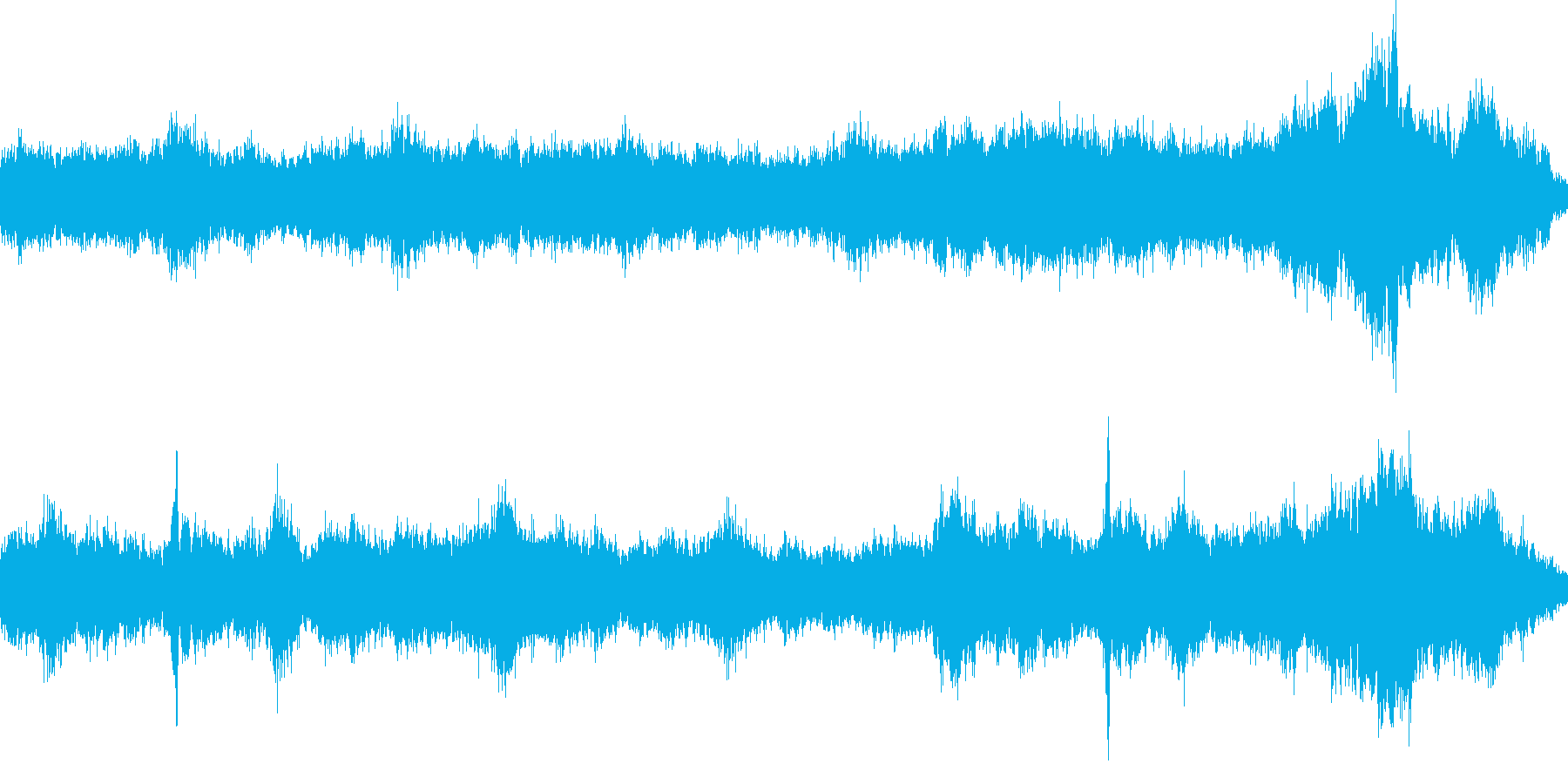 ホラーにも。空気感のあるミステリアスな曲の再生済みの波形