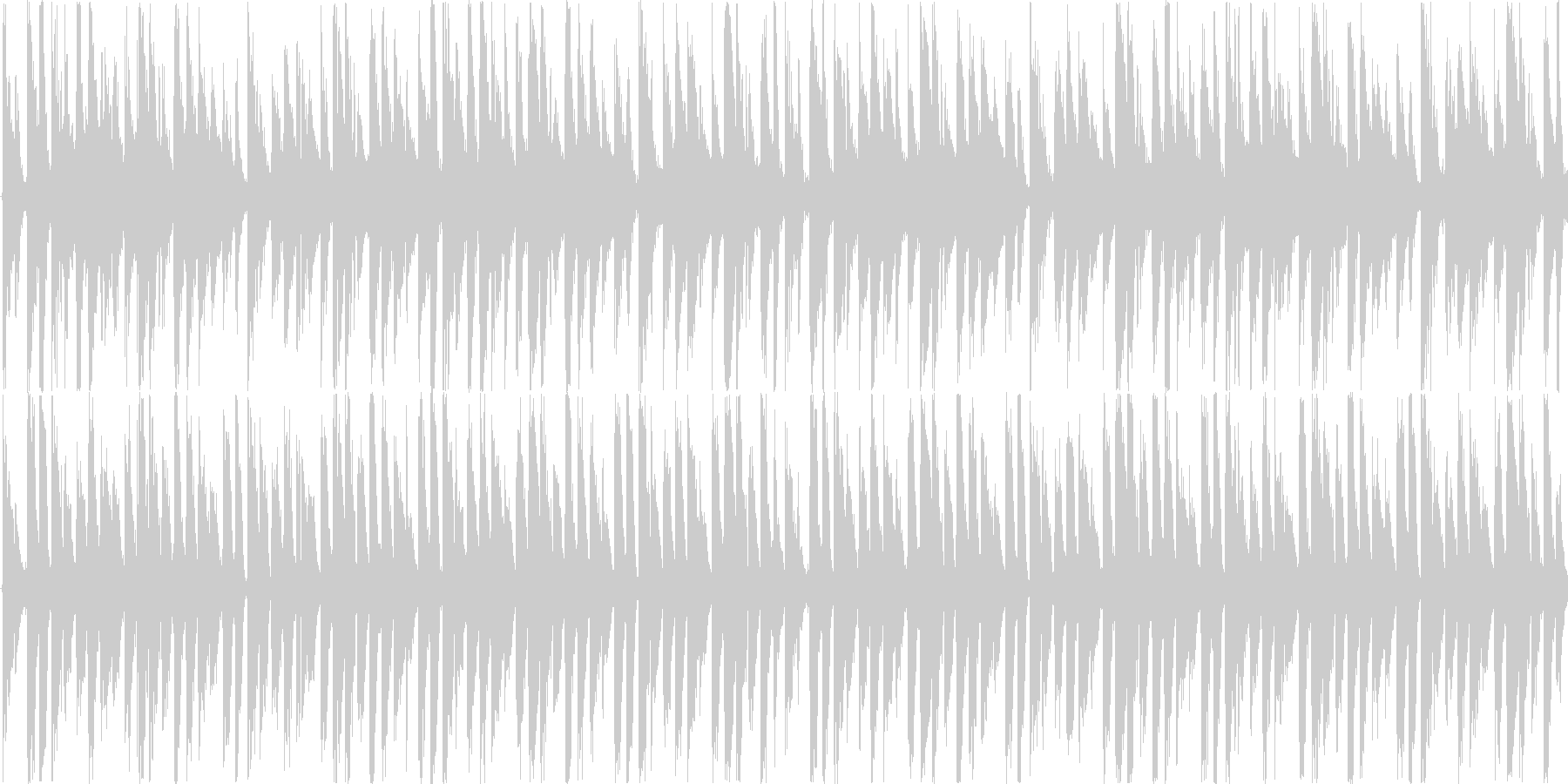 デトロイトを意識した楽曲です。の未再生の波形
