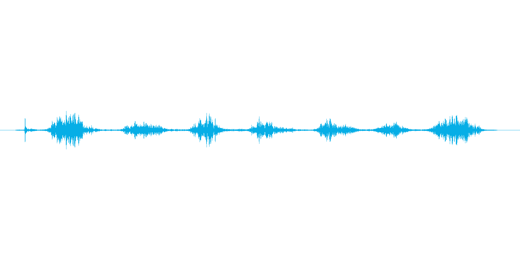 ペンで紙にさらさらと文字を書く音です。の再生済みの波形