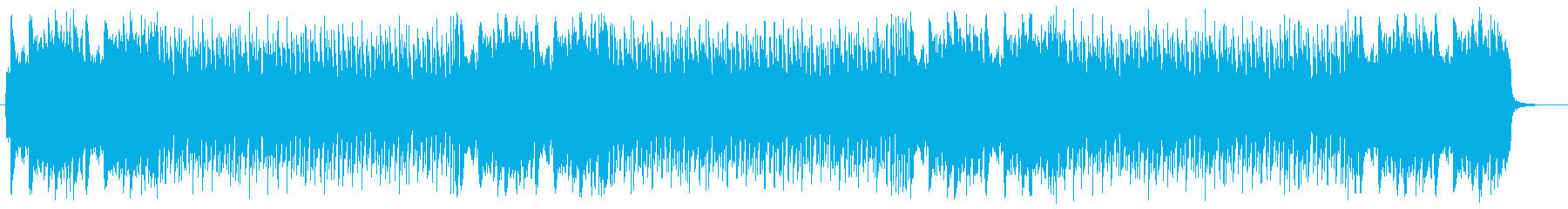A song with dynamic tempo and song transition's reproduced waveform
