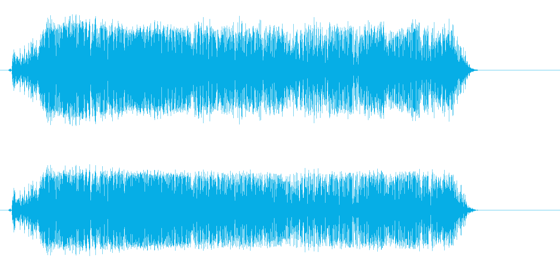 メェー(羊が鳴く音02)の再生済みの波形