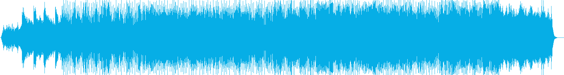 オープニングにぴったりなシンセアンセムの再生済みの波形