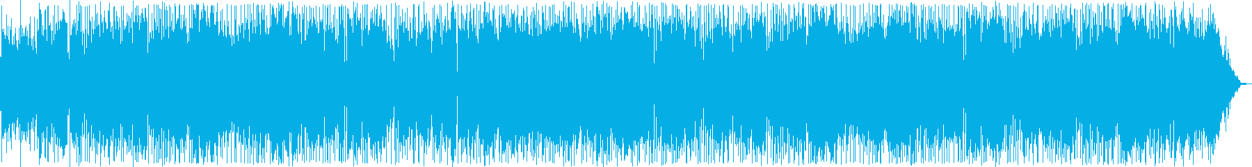 Refreshing bossa nova guitar synth sound's reproduced waveform