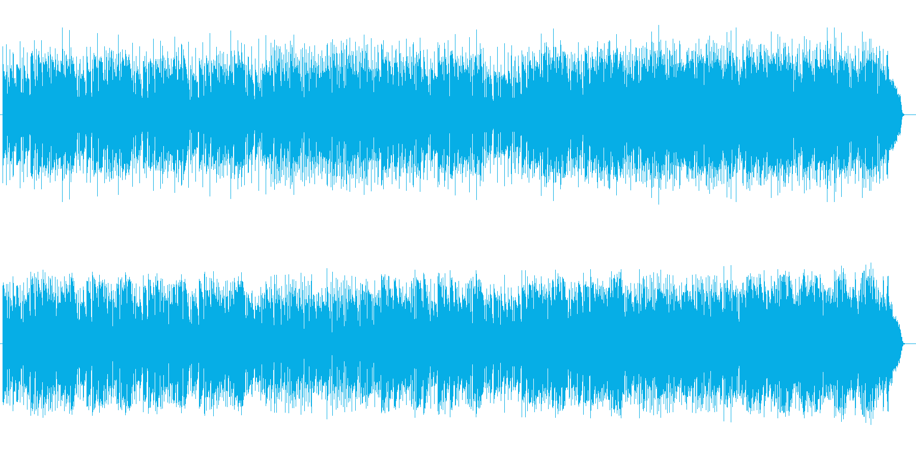 酒が似合うアコースティックギター曲の再生済みの波形