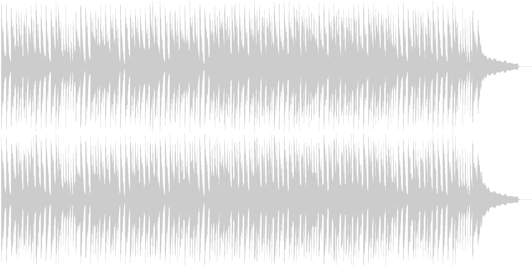 明るく楽しいほのぼのBGM♪の未再生の波形