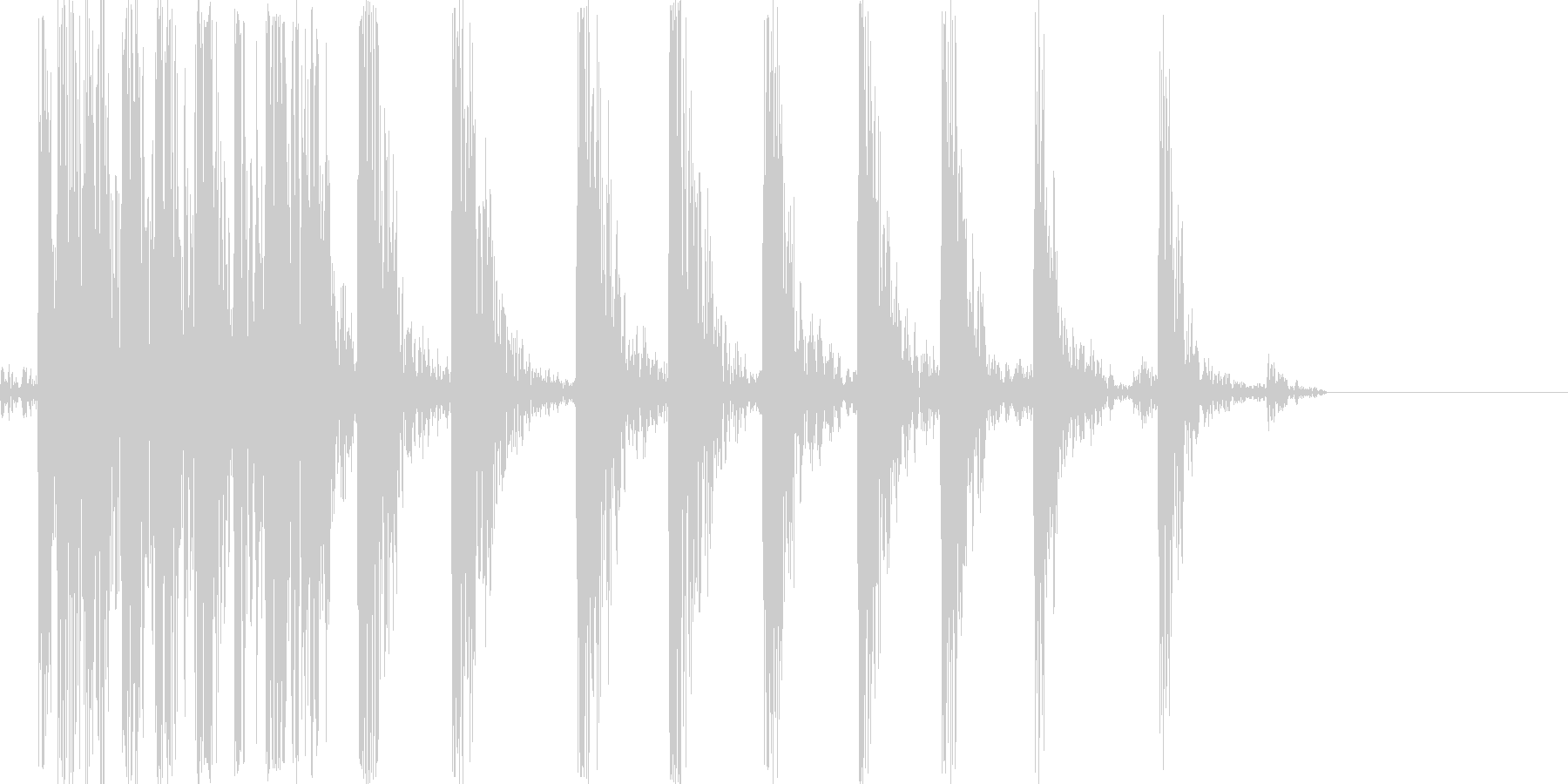ギギギギ(屋敷で何かがきしむ嫌な物音)の未再生の波形
