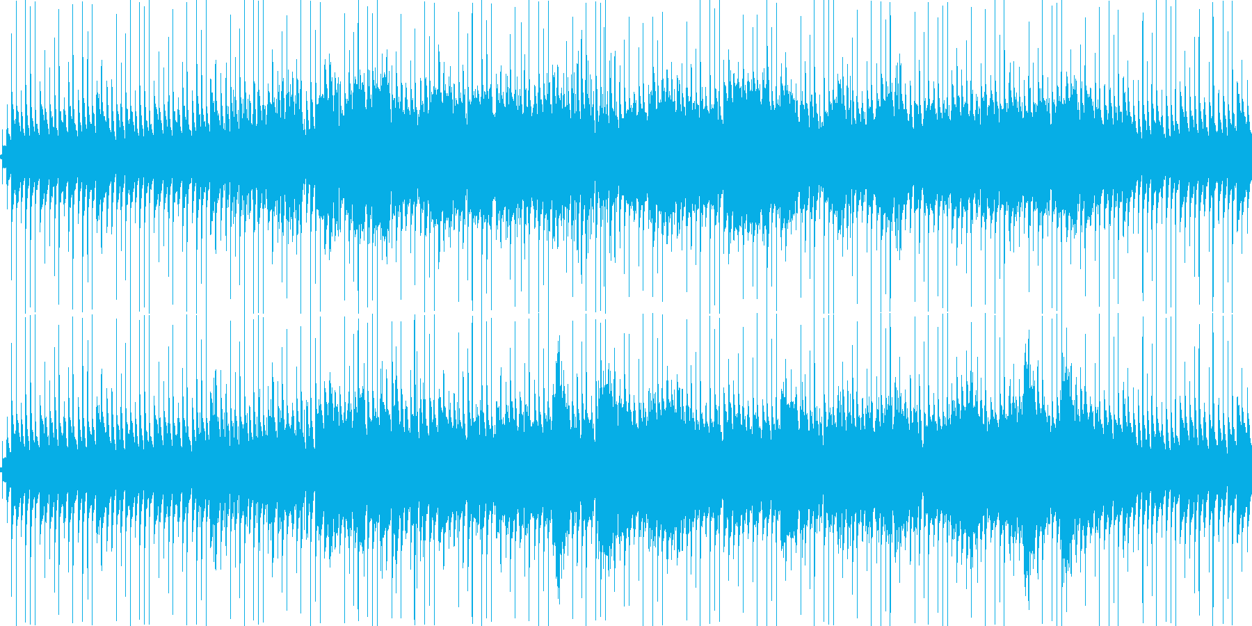 ホラー向けの不安定なBGMです。の再生済みの波形