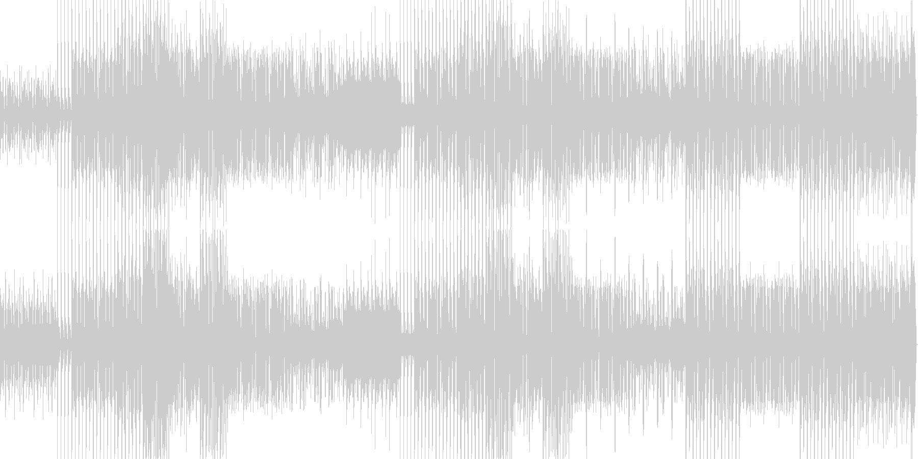 エレクトロな謎解き系BGM その2の未再生の波形