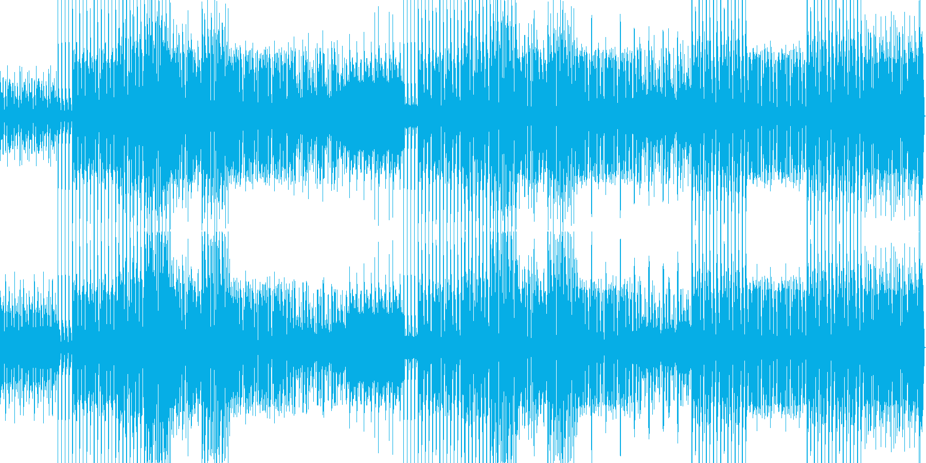 エレクトロな謎解き系BGM その2の再生済みの波形