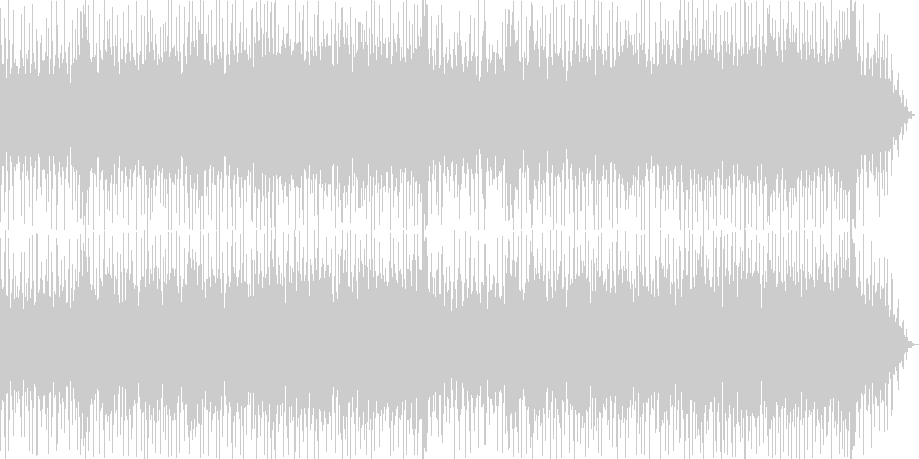 イージーリスニング系の爽やかな曲です。…の未再生の波形