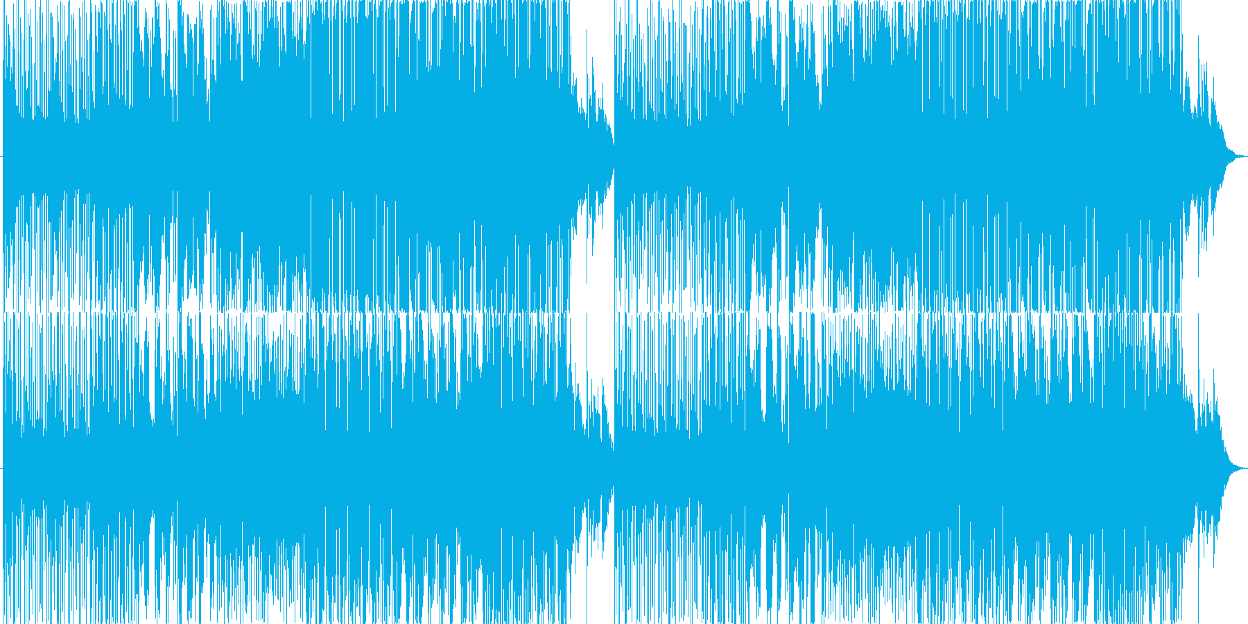 不思議な声がリピートする幻想的な曲。の再生済みの波形