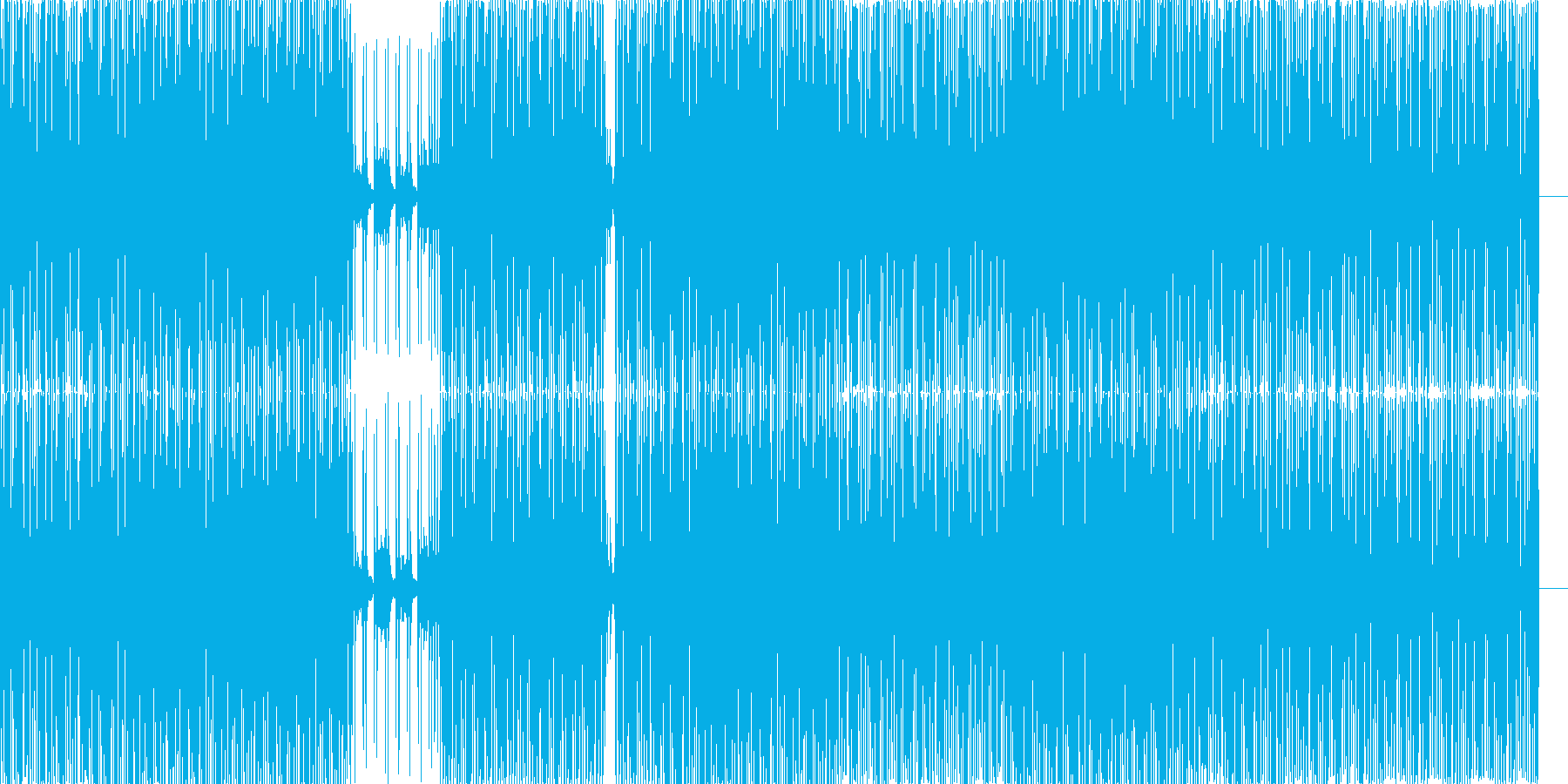mp3 / 44.1kHz / 320…の再生済みの波形