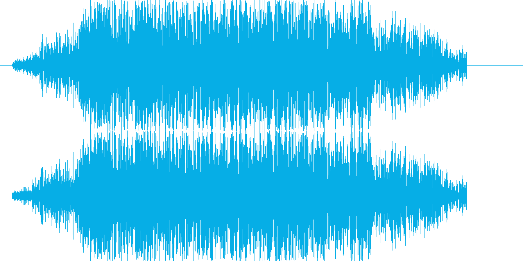 刀や剣の斬撃音 2の再生済みの波形