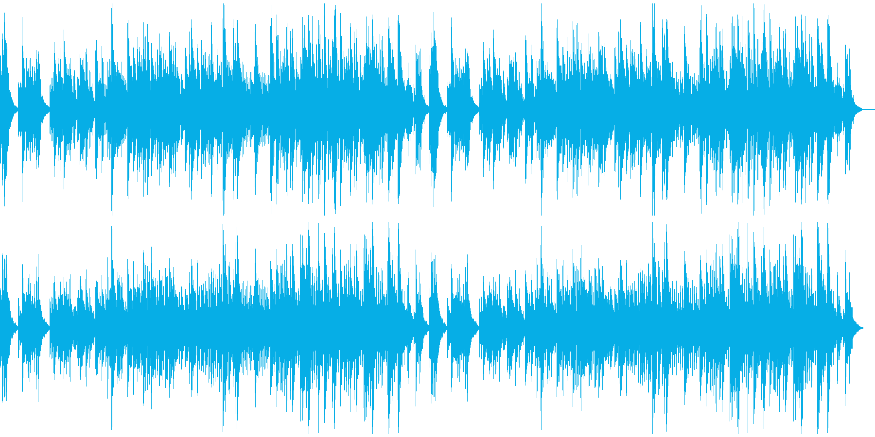 何かを告白するようなソロ・ピアノ曲の再生済みの波形