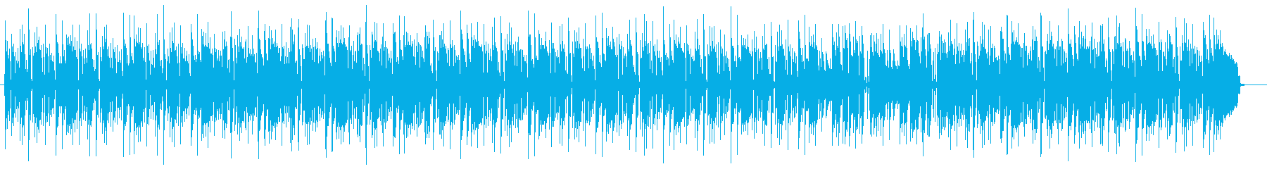 爽やかで新緑を思わすリラクゼーション曲の再生済みの波形