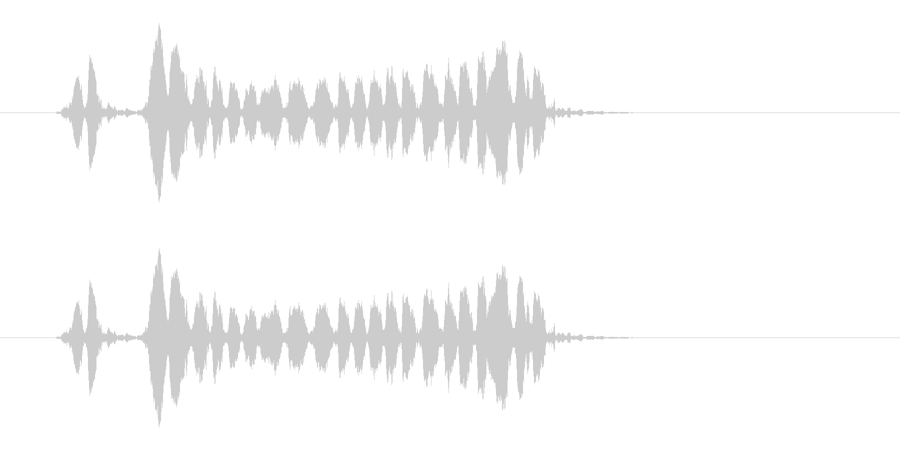 ホイッスルの音_05(ピピーッ!)の未再生の波形