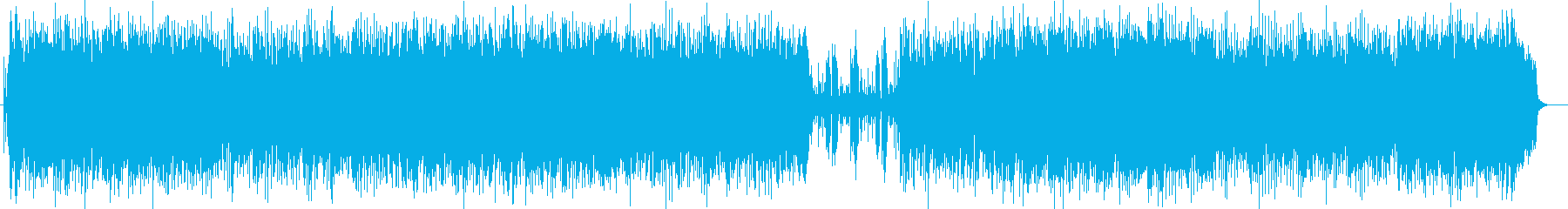 未来系なハイウェイを駆けるシンセ曲の再生済みの波形