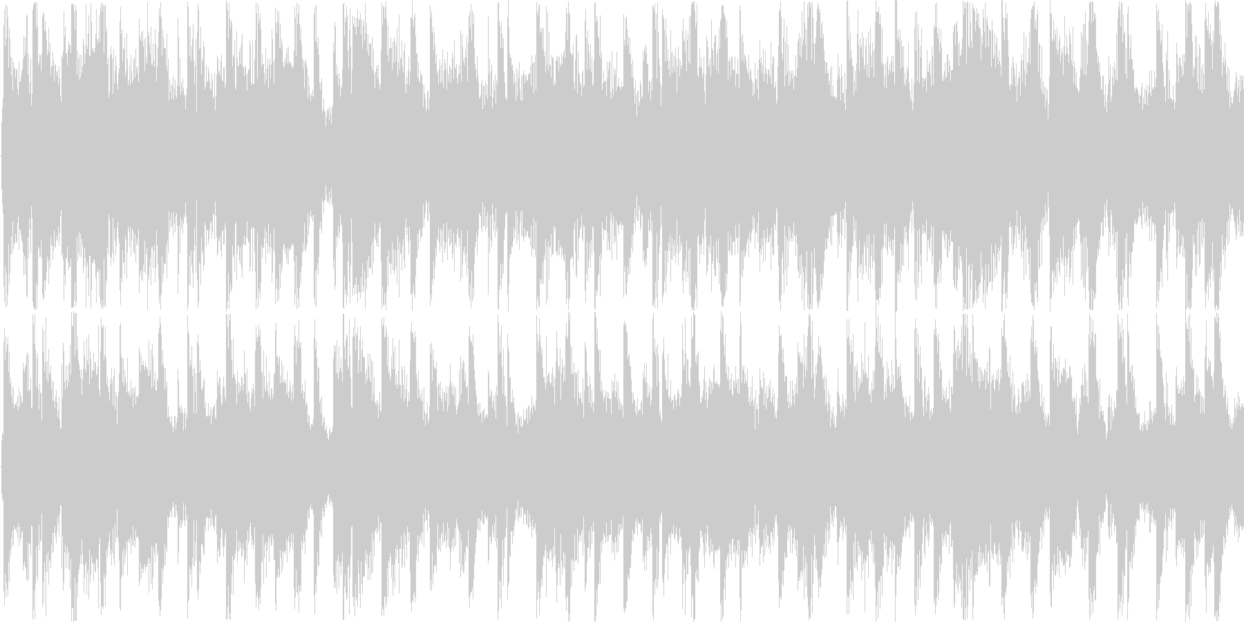 空間的な音響を駆使したループ楽曲です。の未再生の波形