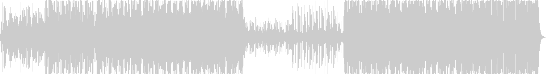 White Violetの未再生の波形