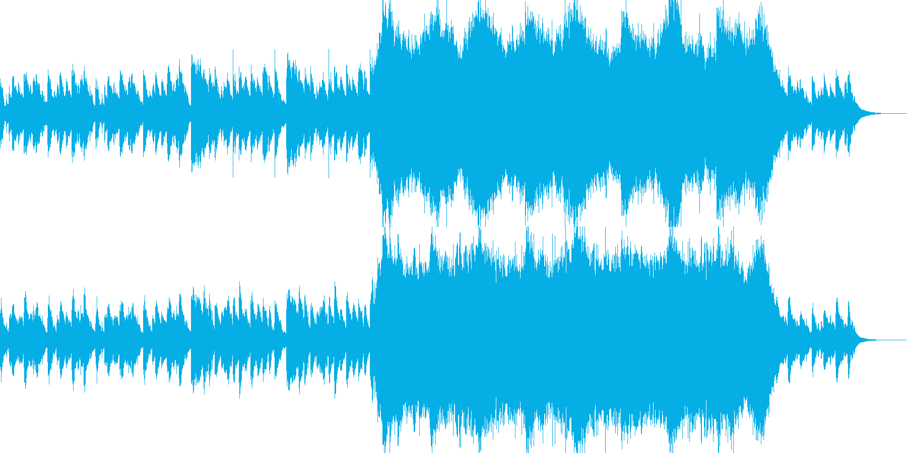 七夕にぴったりなBGMの再生済みの波形