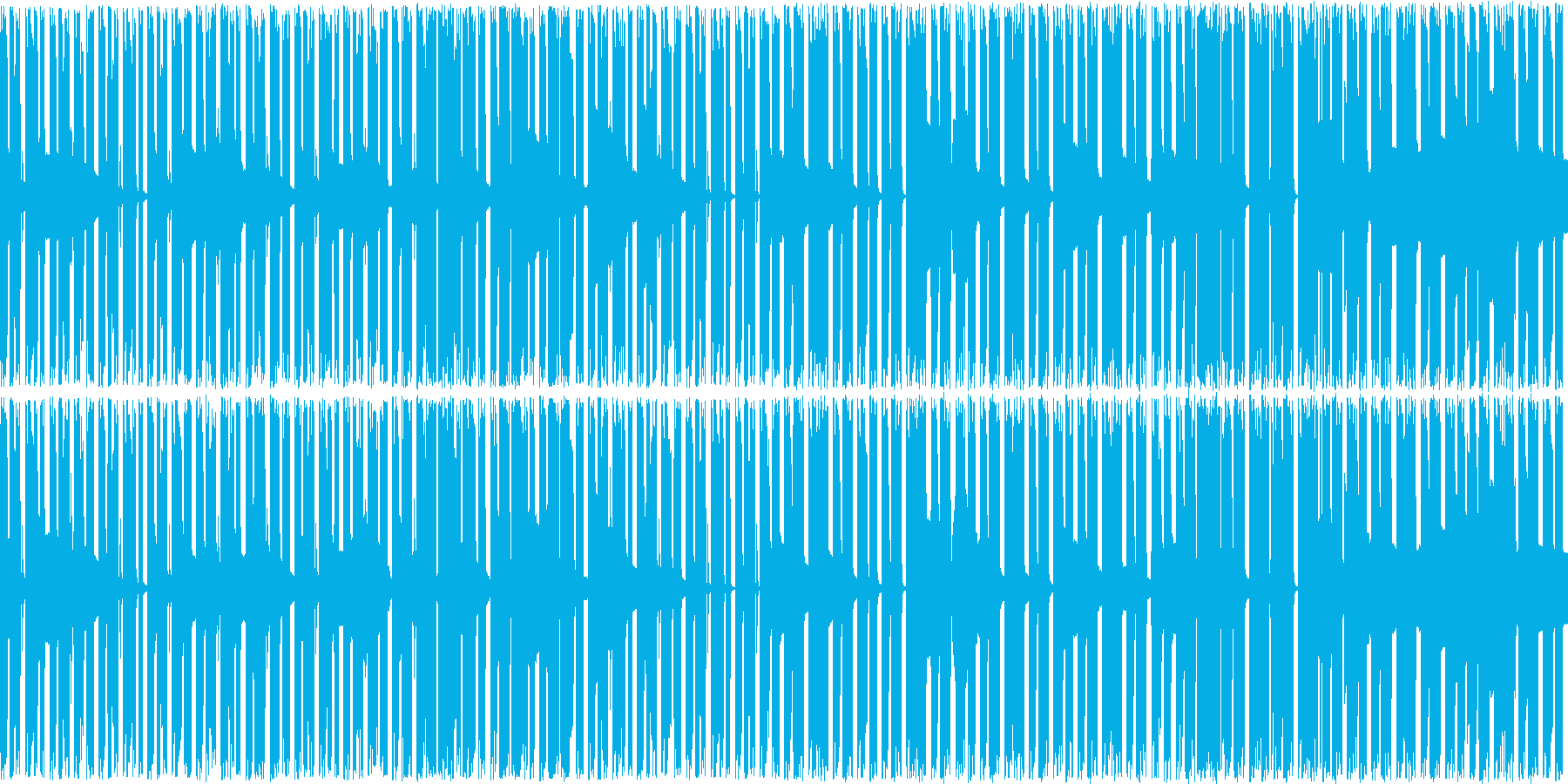 ベースが主体の曲ですの再生済みの波形