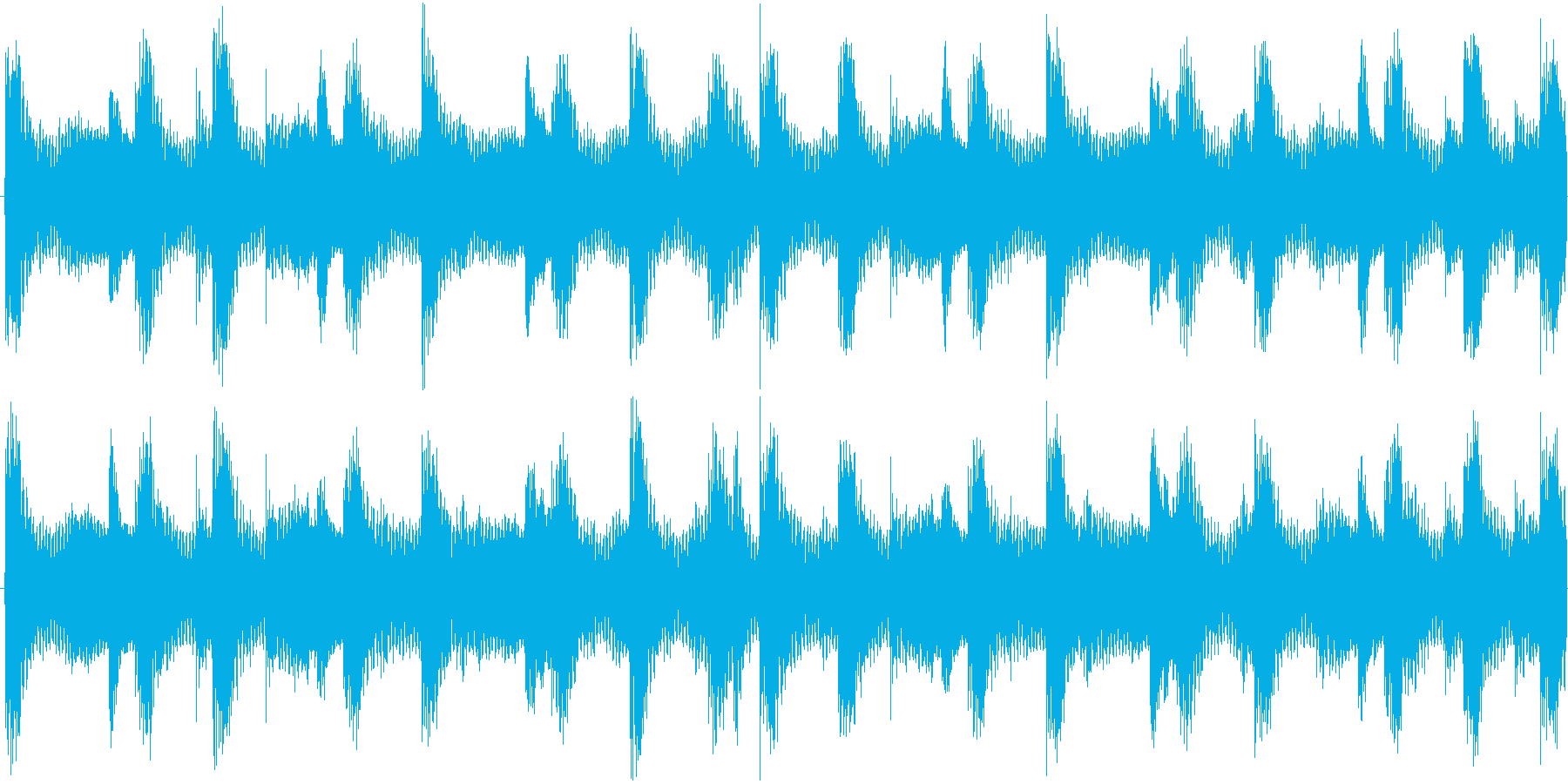 エレクトロなイメージをした楽曲です。の再生済みの波形