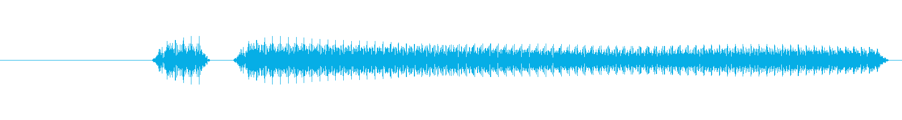 It is the sound effect of an incorrect answer called "buzz".'s reproduced waveform