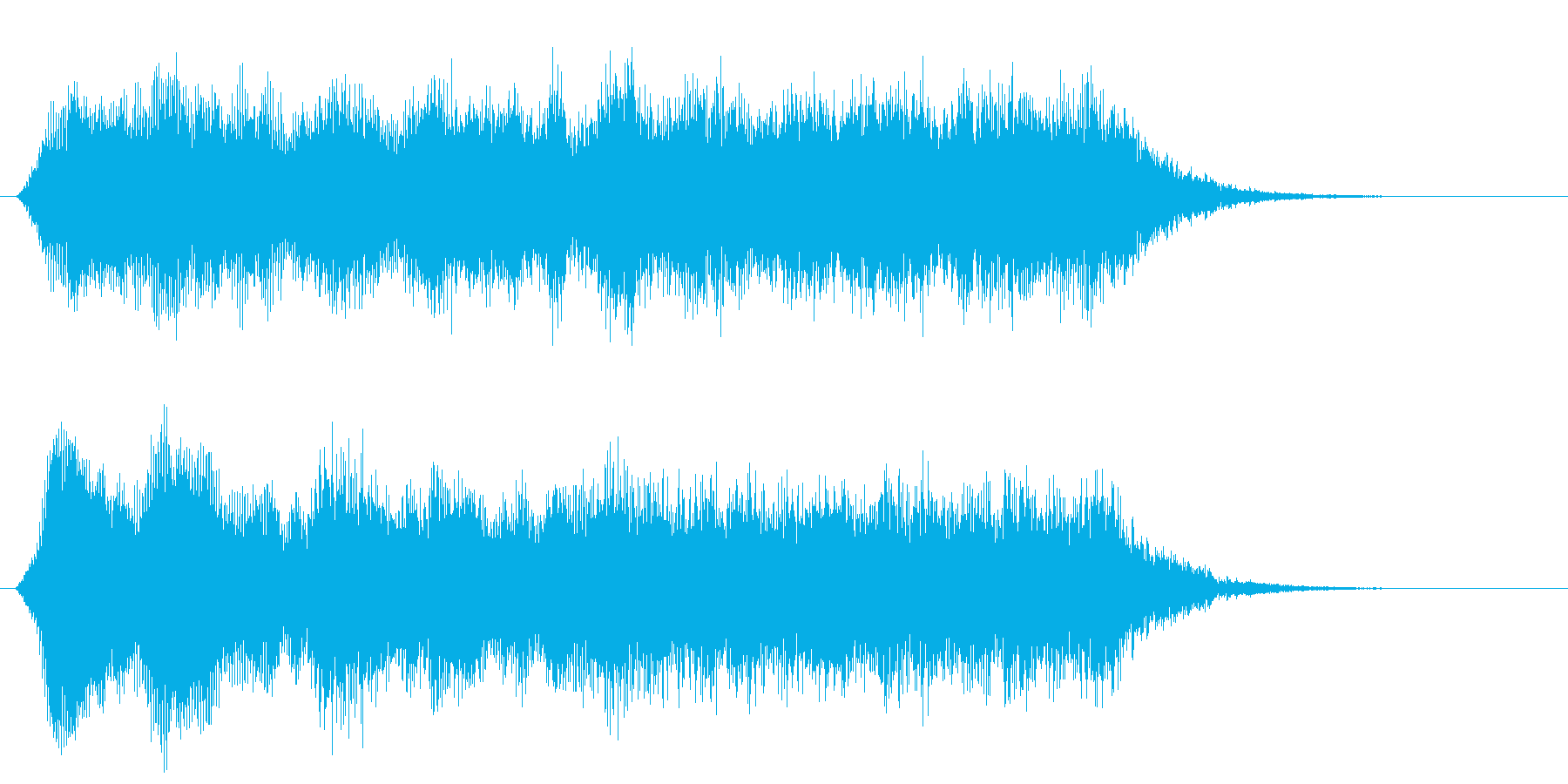 環境音系の効果音です。の再生済みの波形